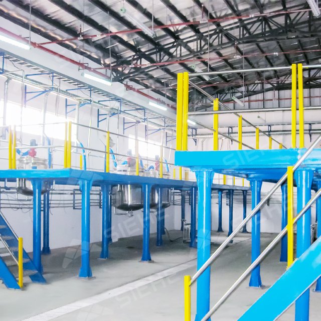 Liquid Mixing Equipment Three Roller Mill Ink Making Machine Ink Production Line