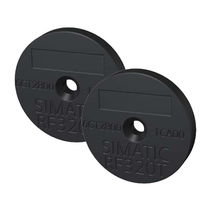New Original SIMATIC RF300 Transponder RF320T Button 6GT2800-1CA00, 20 Byte EEPROM, IP67, -25 to +125 °C, D= 27x 4 mm