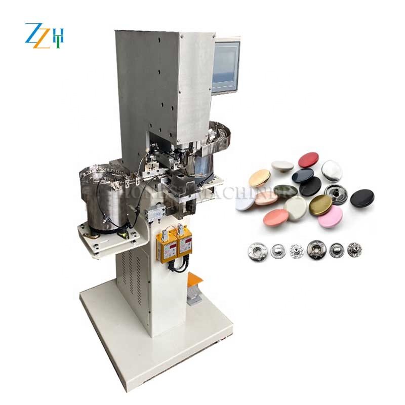 Stainless Steel Automatic Button Making Machine / Plastic Button Making Machine / Button Making Machines