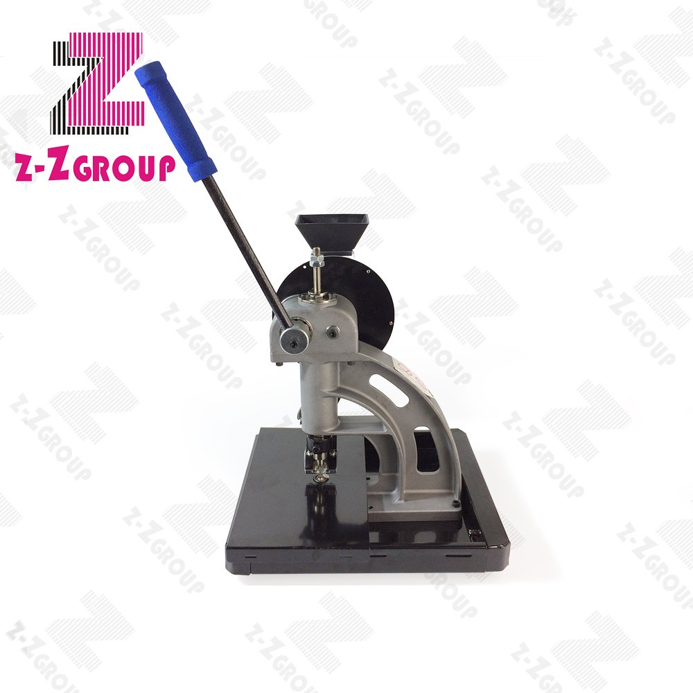 Eyelet Button Punching Machine Safe Semi Action Button Punching Machine