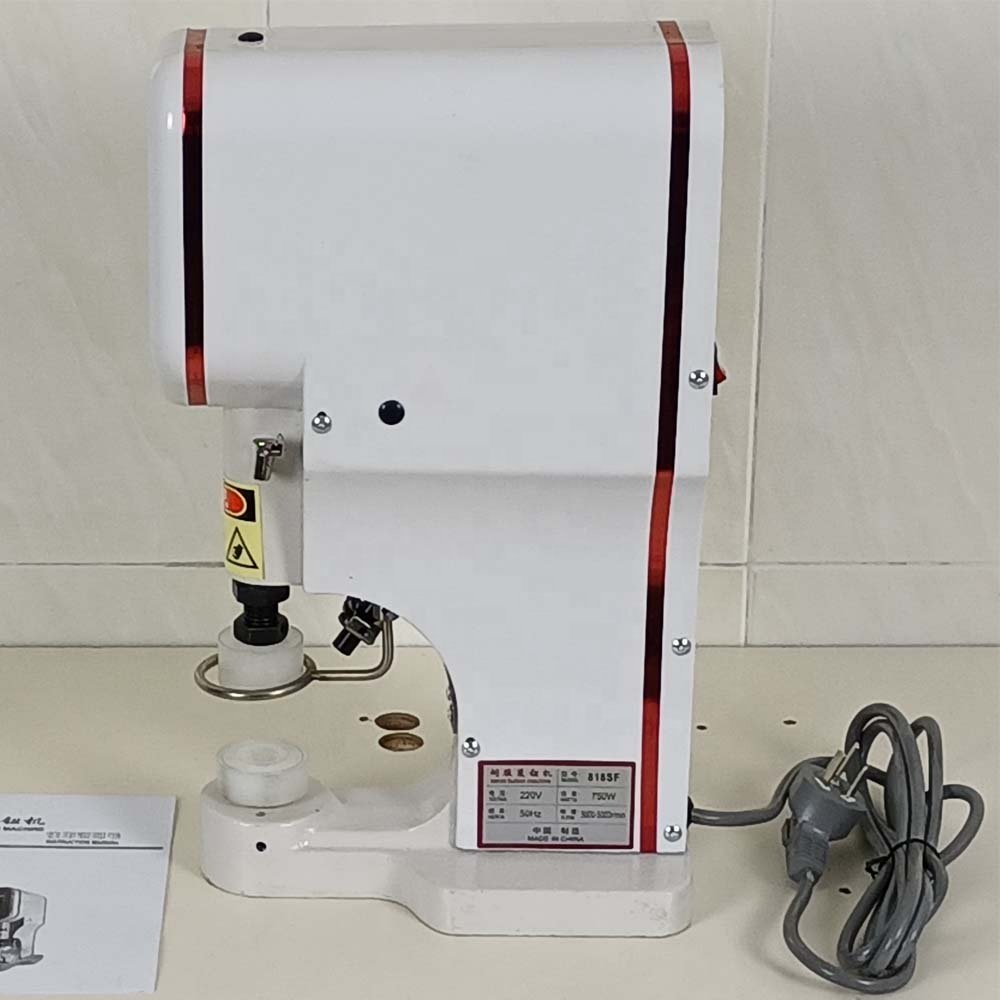 Foot Press Semi-Automatic Eyelet Attaching Machine Hole Punching Machine Metal Snap Button Riveting Machine