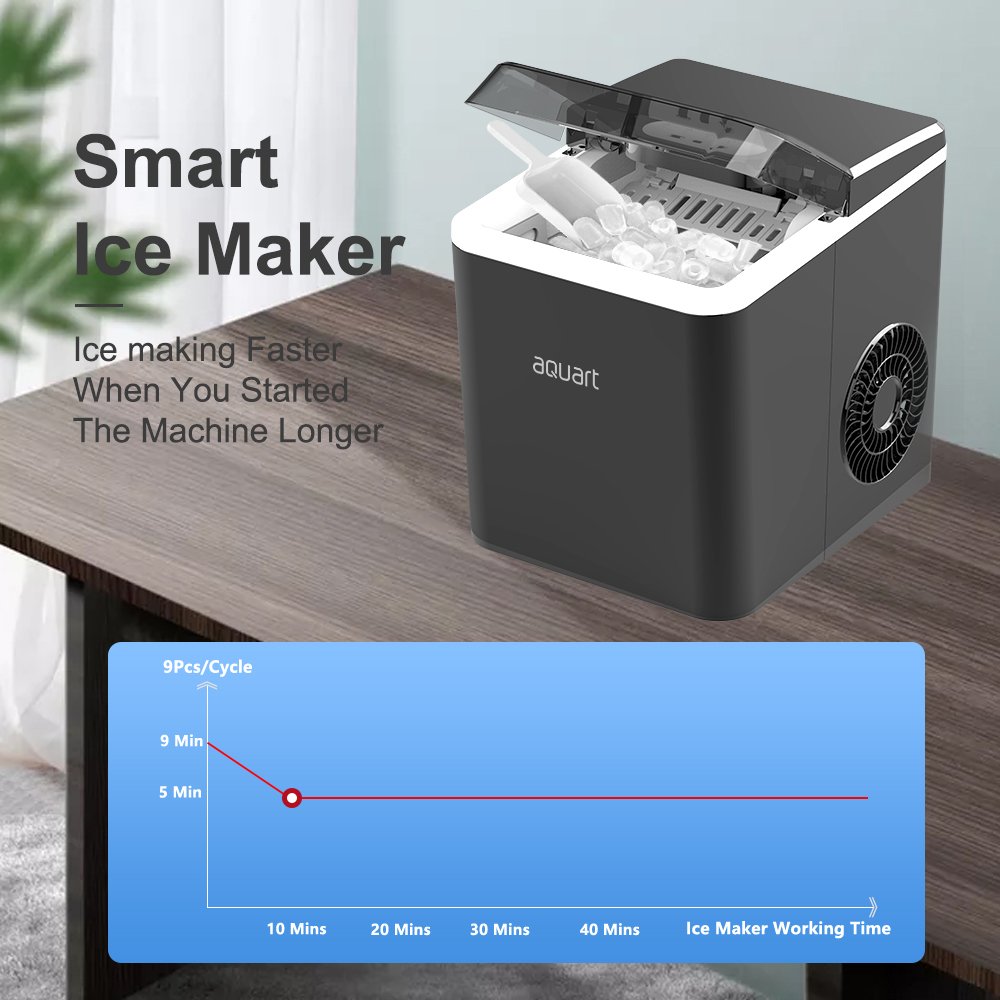 Portable Ice Cube Makers Ice Maker Machine Commercial Restaurant Bar Ice Maker