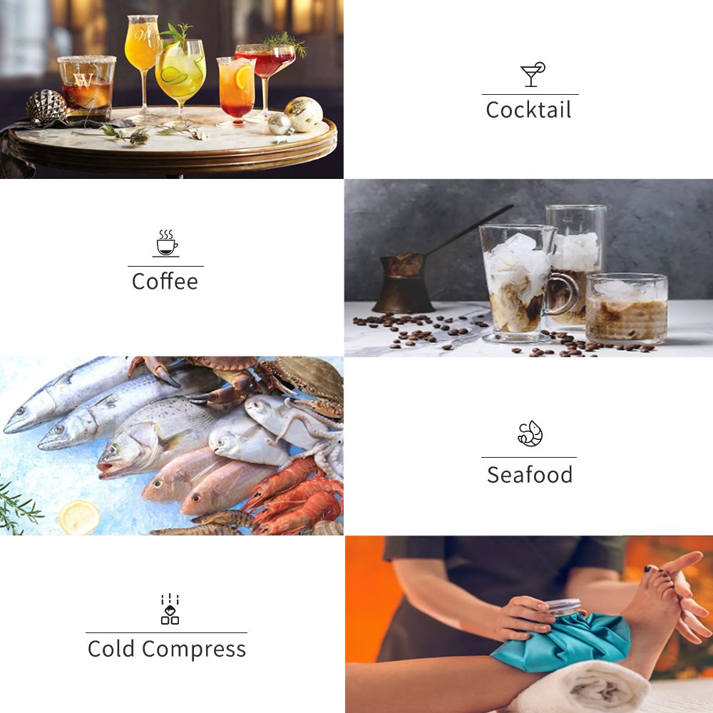 Portable Ice Cube Makers Ice Maker Machine Commercial Restaurant Bar Ice Maker