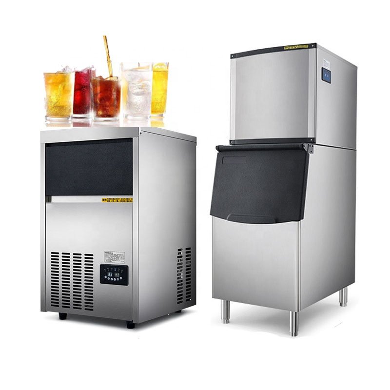 Ice Block Making Machine Ice Cube Machine 200kg Automatic Ice Maker Machine Commercial For Business Food Beverage