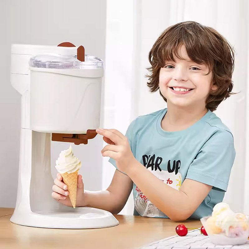 Hot Selling Mini Portable Soft Ice Cream Maker Machine for Household Use and Food Shops Manufacturing Plants