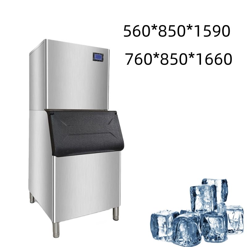 Ice Making Machine Fully automatic blue light disinfection Snowflake Ice Maker Machine with flake ice cubes