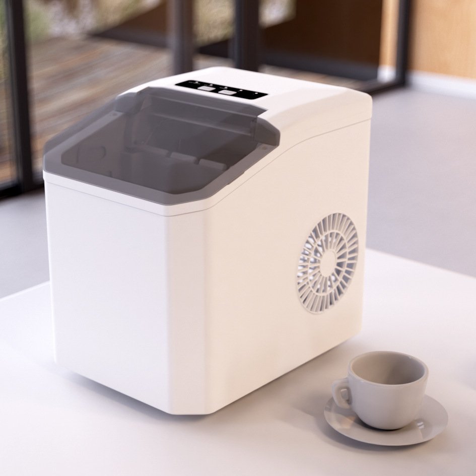 110V220V 12KG Ice maker Electric bullet cylindrical Ice Cube Maker via Automatic ice making Machine for Bar Home Kitchen Office