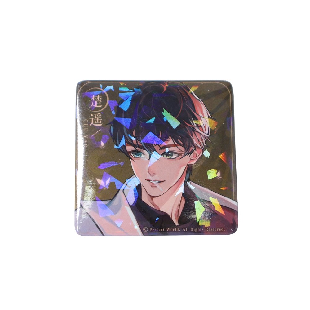 Manufacture Maker Custom Different Shaped Badge Buttons Anime Pin Button Badges Printing Metal Printed Tin Safety Pin