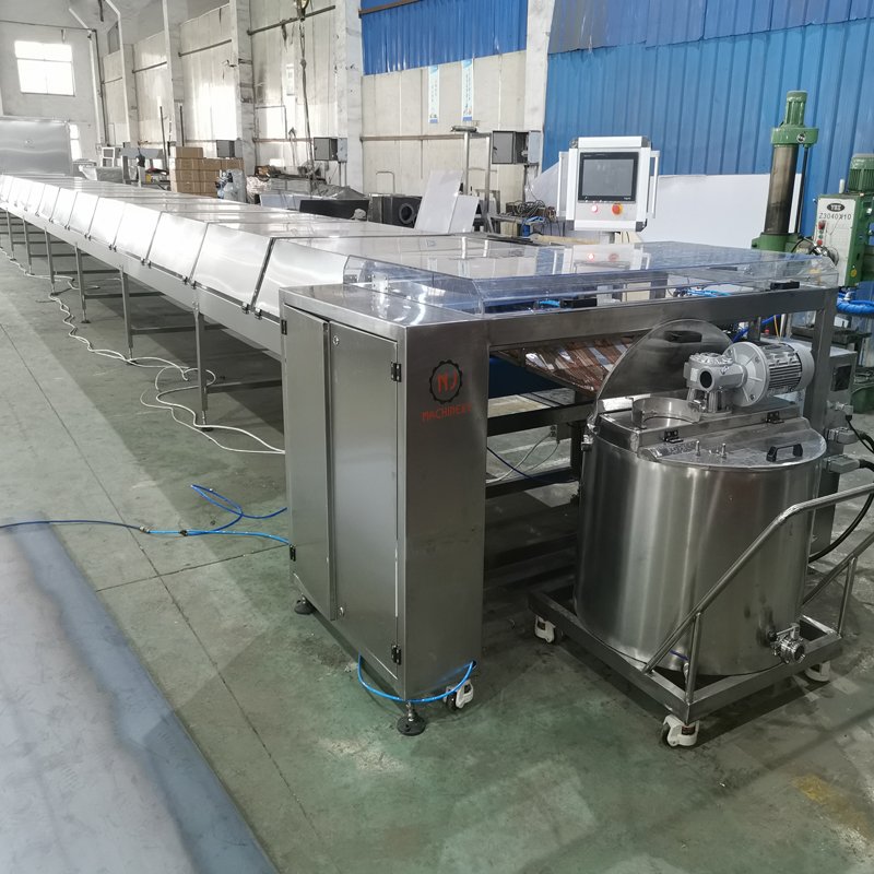 High quality Chocolate buttons making Machine chocolate depositing line