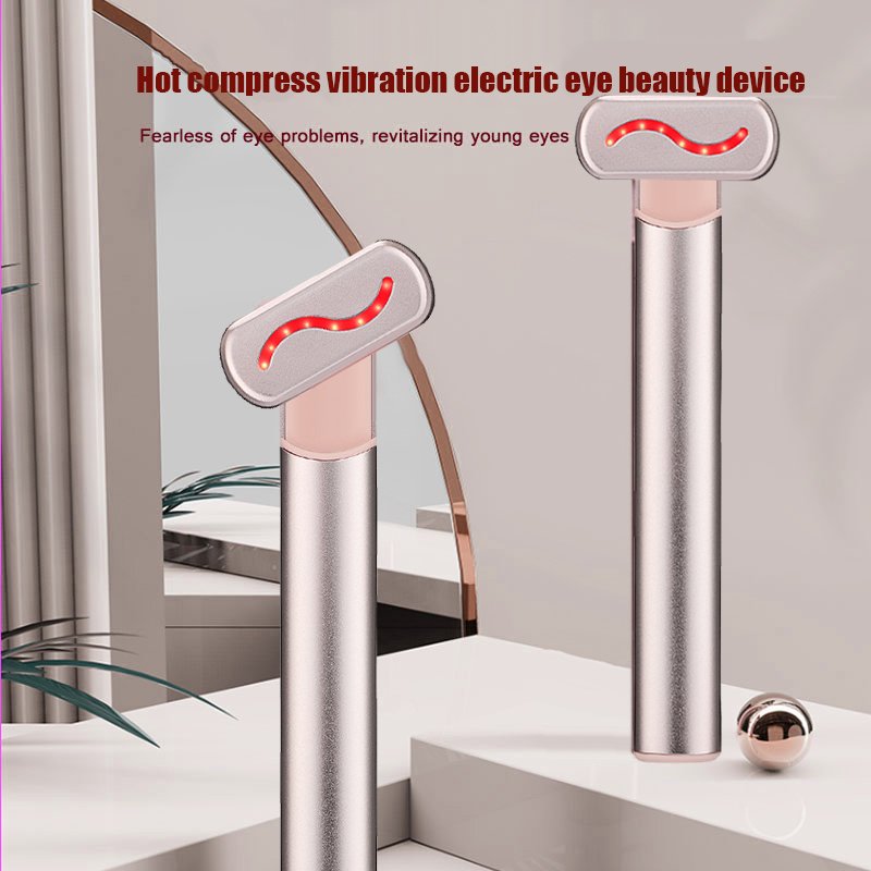 Intelligent induction, no button, red light vibration, microcurrent massage, eye beauty device, lifting and firming