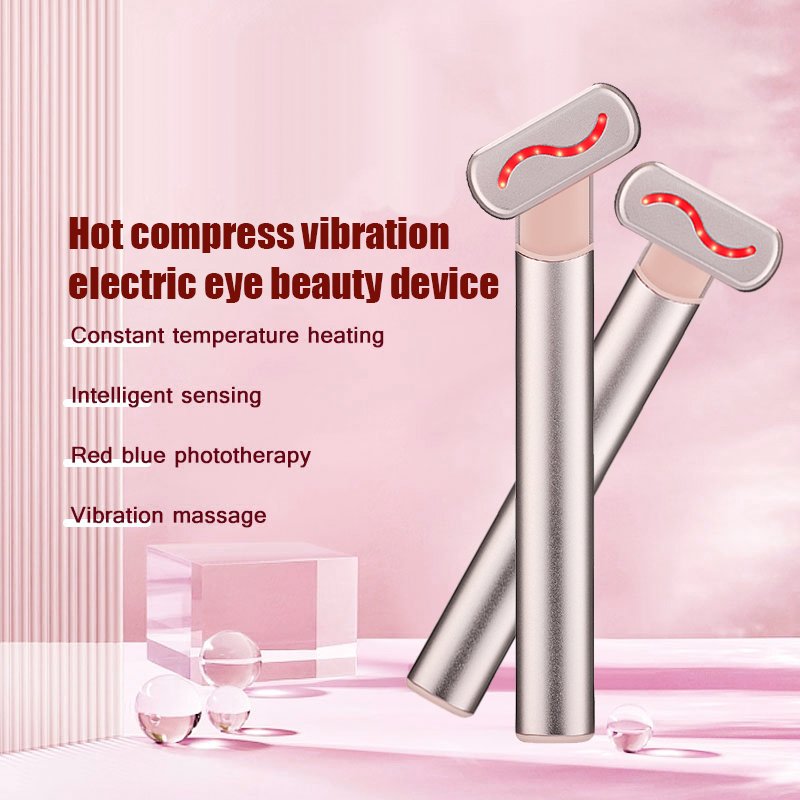 Intelligent induction, no button, red light vibration, microcurrent massage, eye beauty device, lifting and firming