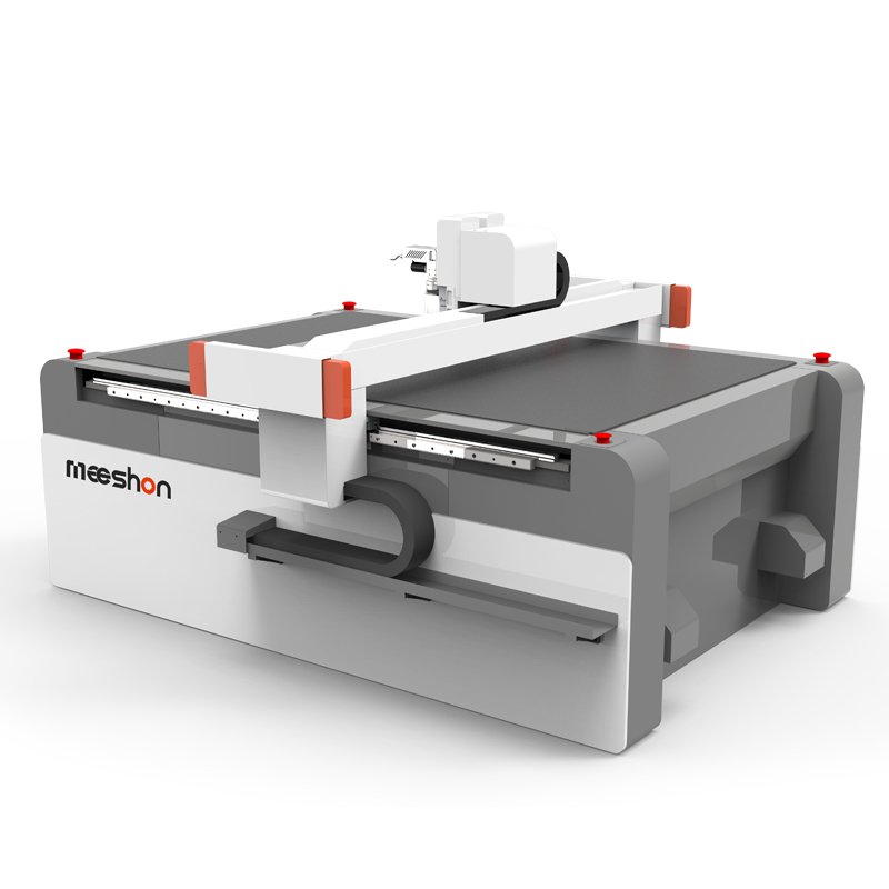 Meeshon digital flatbed cnc automatic foam cutting honeycomb corrugated box making machine for Packaging Industry