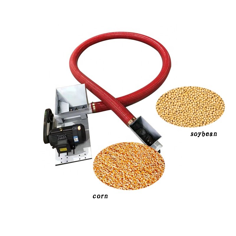 Agriculture Equipment Grain And Cereals Grain Suction Machine Flexible Screw Conveyor