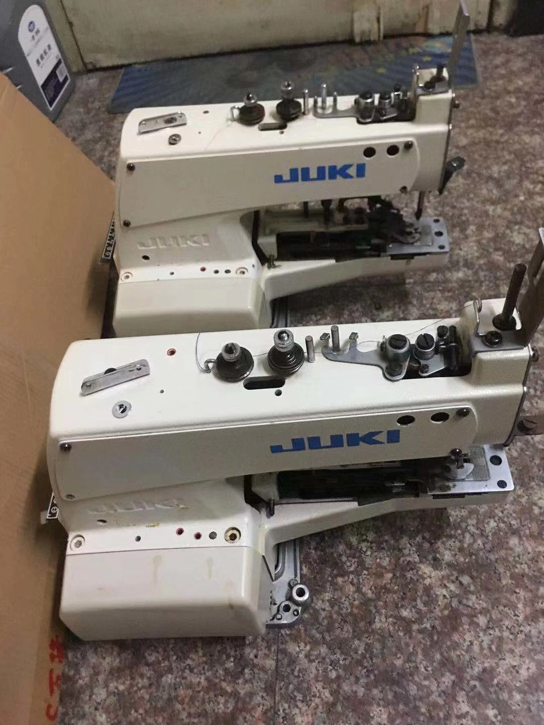 Juki MB-1373 button attaching button making industrial sewing machine second hand