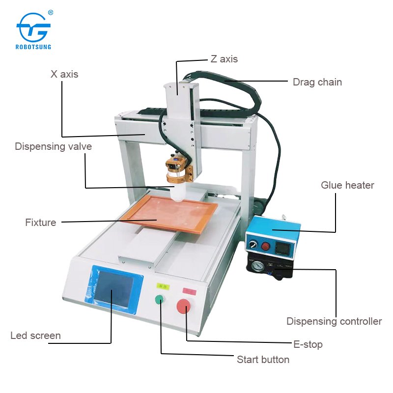 machine glue automat 3 axis glue dispensing machine envelope can automatic carton folding and gluing machine for shoes