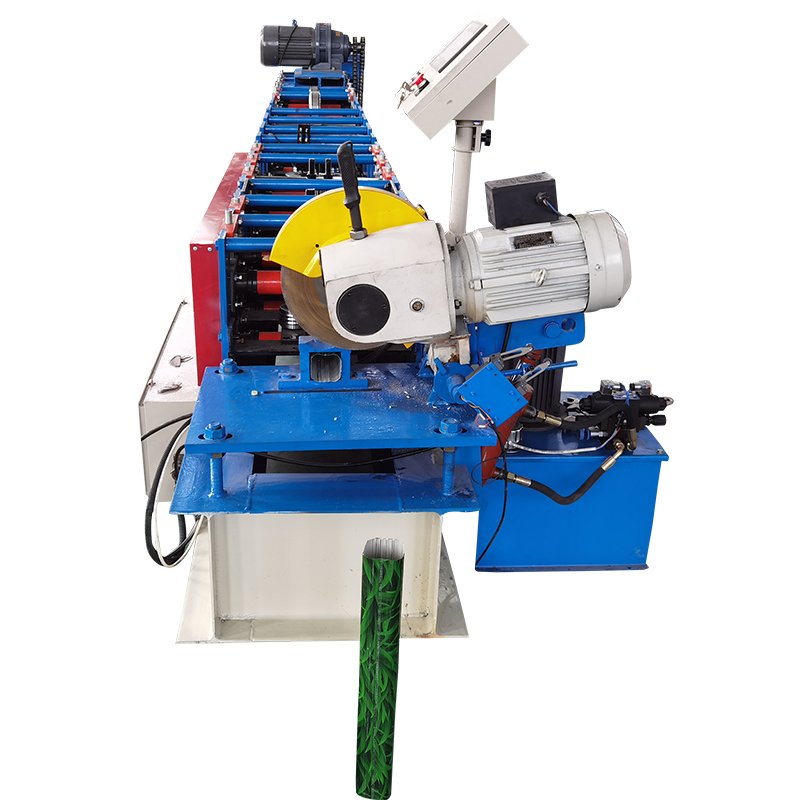 Metal square downpipe cold bending roll forming machine 2024 new design