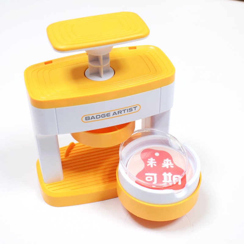 Wholesale Button Maker Machine DIY Pin Badge Button Maker Press Machine Badge Punch Press with 48pcs Button Parts&Pictures