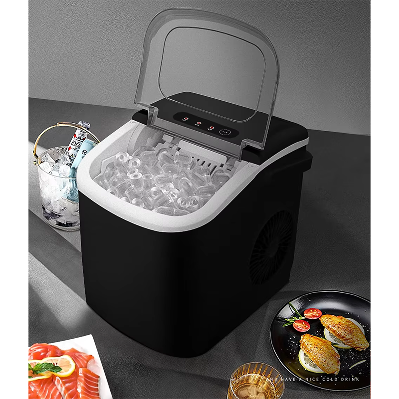 Professional Automatic Stainless Steel ice maker machine Housing Portable Ice Maker Countertop Ice Maker for home
