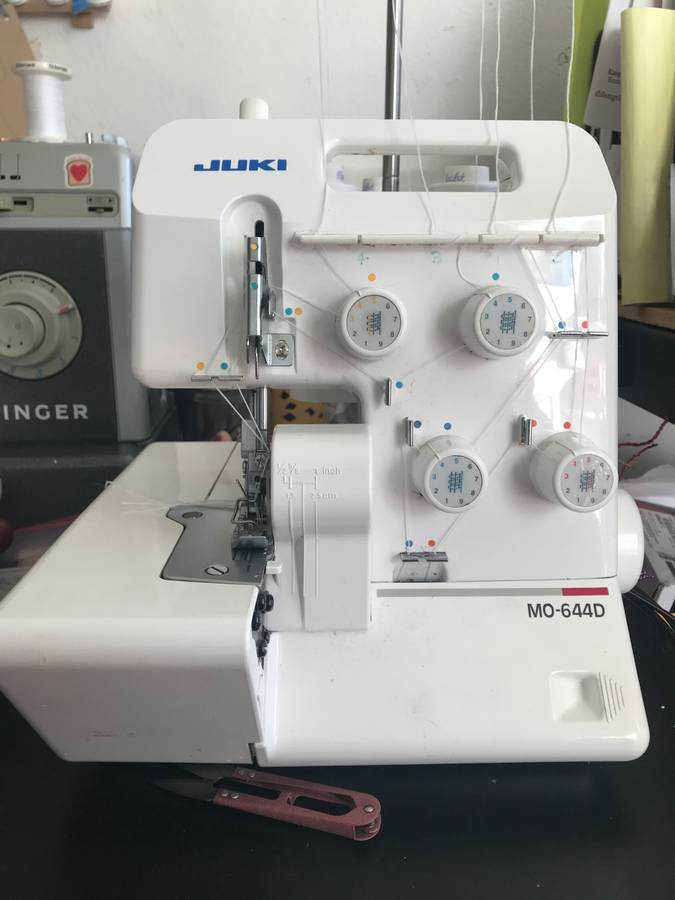 Jukis 644D 2/3/4 Thread Overlock Sewing Machine Brand New Home Overlock Sewing Machine For Sewing Sportswear Dresses