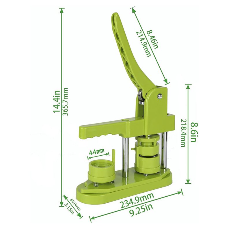Hot Selling Manual Button Badge Making Machine Portable Diy Badge Press Machine Sliding Plastic Badge Making Machine