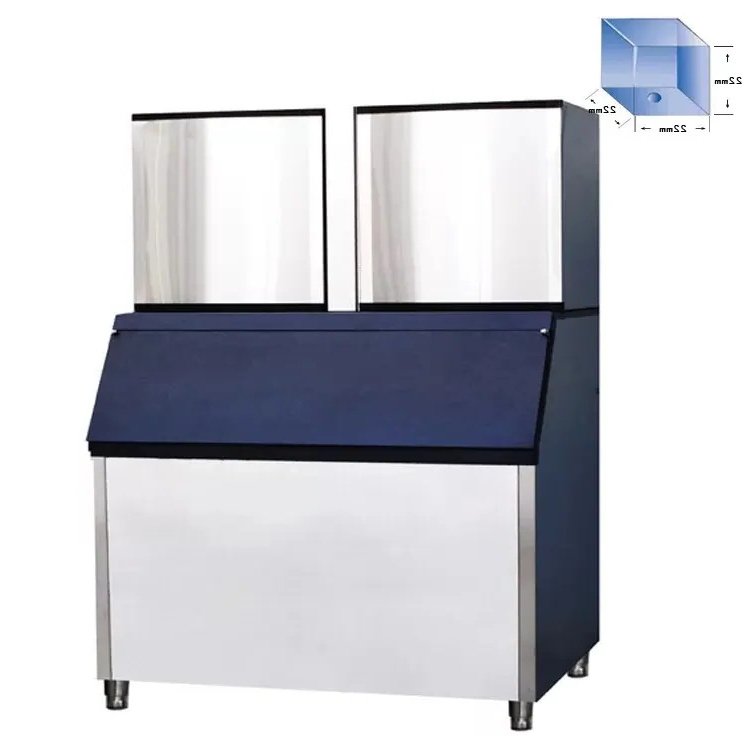 countertop ice maker machine Commercial Industrial 24H Ice Cube Making Machine for Coffee Shop Home