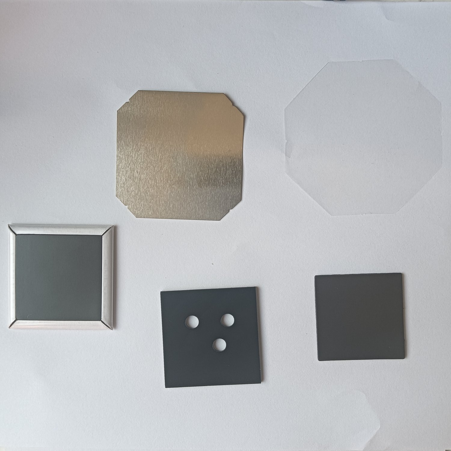 50*50 mm Magnet button making machine complete set square 2 inch