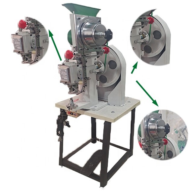 Semi Automatic Eyelet Attaching Machine Eyelet Pressing Machine