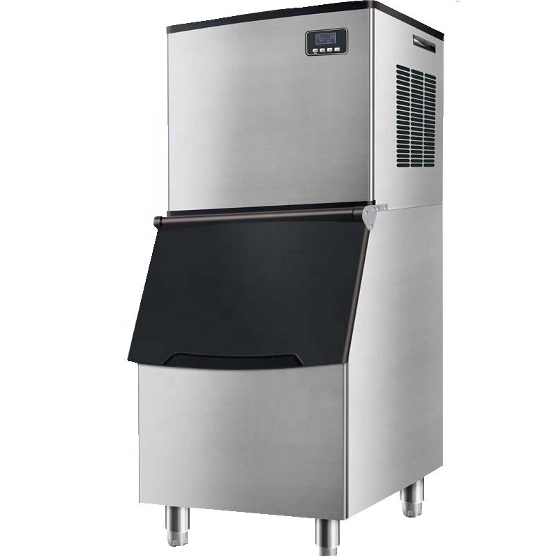 Commercial High Efficiency Ice Making Stainless Steel Ice Maker Machine For Bubble Tea Shop