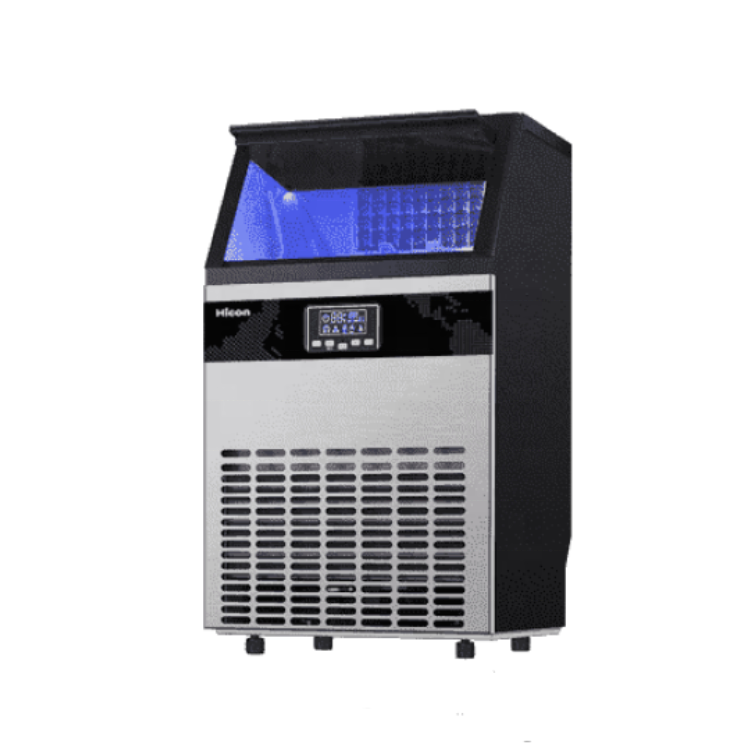 Commercial High Efficiency Ice Making Stainless Steel Ice Maker Machine For Bubble Tea Shop