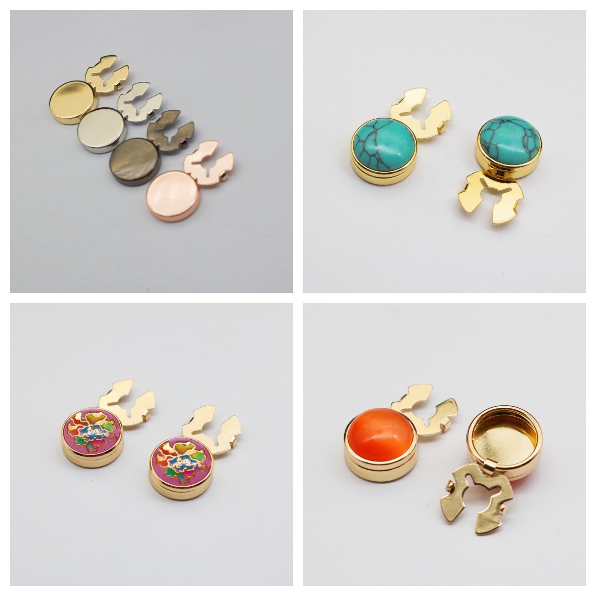 2024 new boyi Hot Sale Shirt Decorative Buttons cufflinks making machine for man Business formal occasion women's accessories