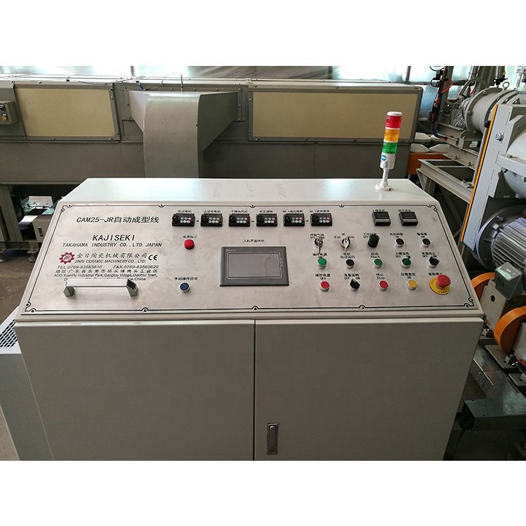 Fully Automatic Roller Head Forming Production Line Making Pottery Ceramic Tableware Machine For Plates Cup Bowls Mugs Saucers