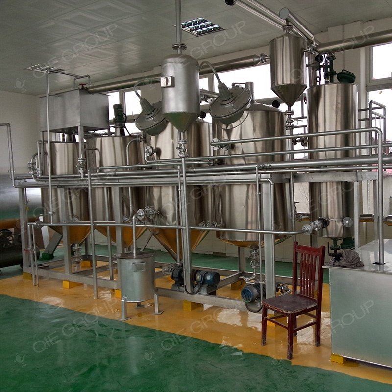 Refined oil making machine palm oil refining machine processing