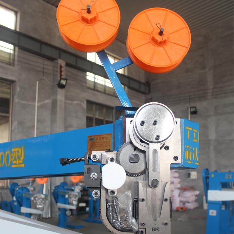 Small Business Corrugated Packing Paper Product Stitcher Semi Auto Industrial Carton Box Stitching Machine For Sale