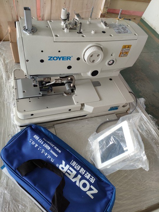 ZY9820 Industrial High Speed Computerized Eyelet Button Holing Sewing Machine