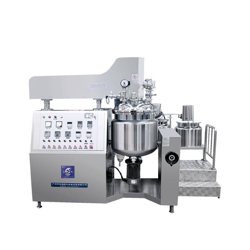 Yuxiang 50-100L Hydraulic Type Cosmetics Lotion Cream Vacuum Emulsifying Mixer Ointment Making Machine Mixing Equipment