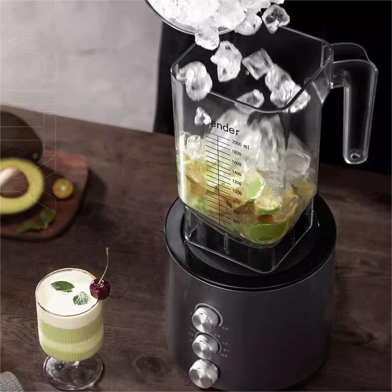 Commercial Food Mixing Blenders Fully Automatic Juicing Crushed Ice Blender Multi-function Blender