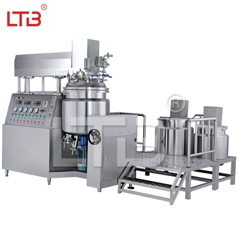 Mayonnaise Vacuum Emulsifier Cosmetic Lotion Vaccum Cosmetic Cream Mixer Emulsifier Mixer Homogenizer Lotion Making Machine