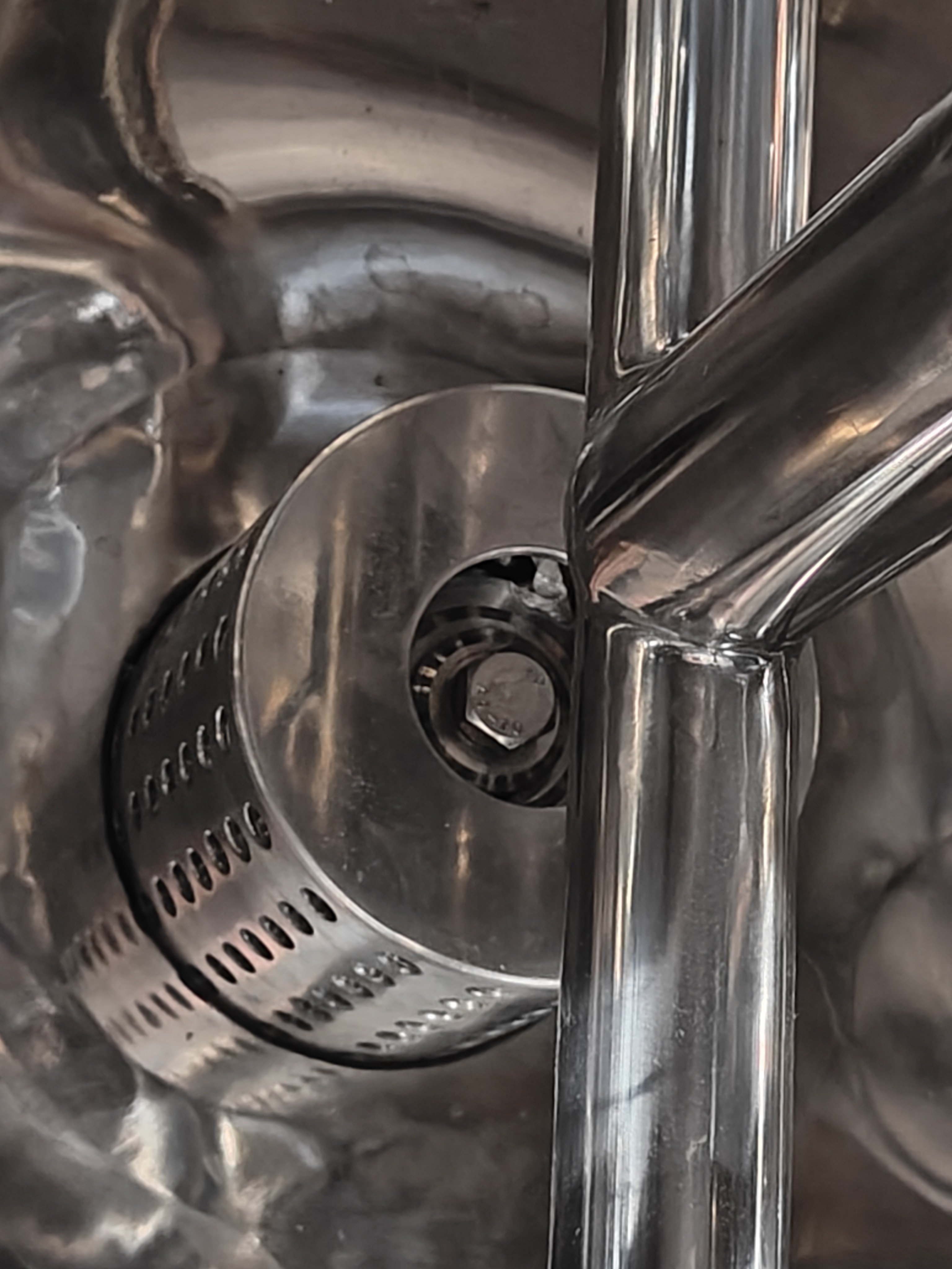 Movable Automatic body cream machine stainless steel Shampoo mixing tank wash mixer liquid