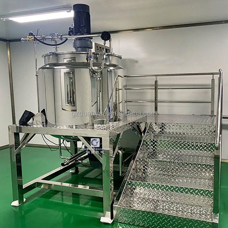 100-5000L Liquid Soap Making Machine for Shampoo Shower Gel Detergent Production Line with High Shear Homogenizer