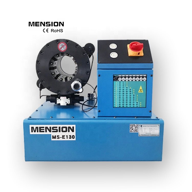 New trend for hydraulic hose assembly making electric hose crimper press machine with long service life full guarantee