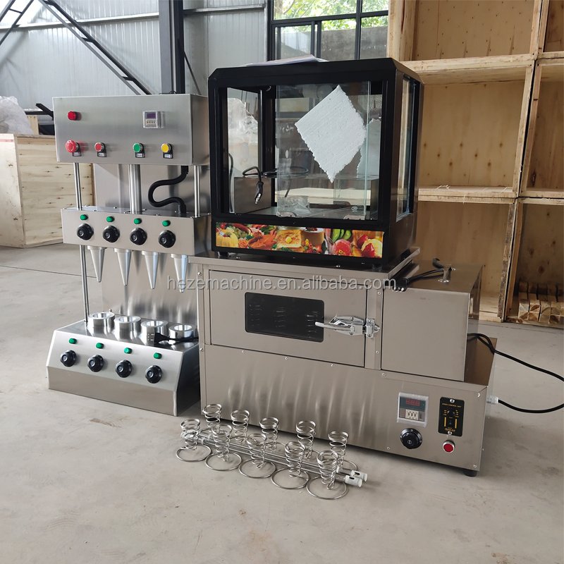 Maquina De Hacer Conos De Oblea Cheap Price Waffle Cone Maker Ice Cream/sweet Pizza Cone Making Machine