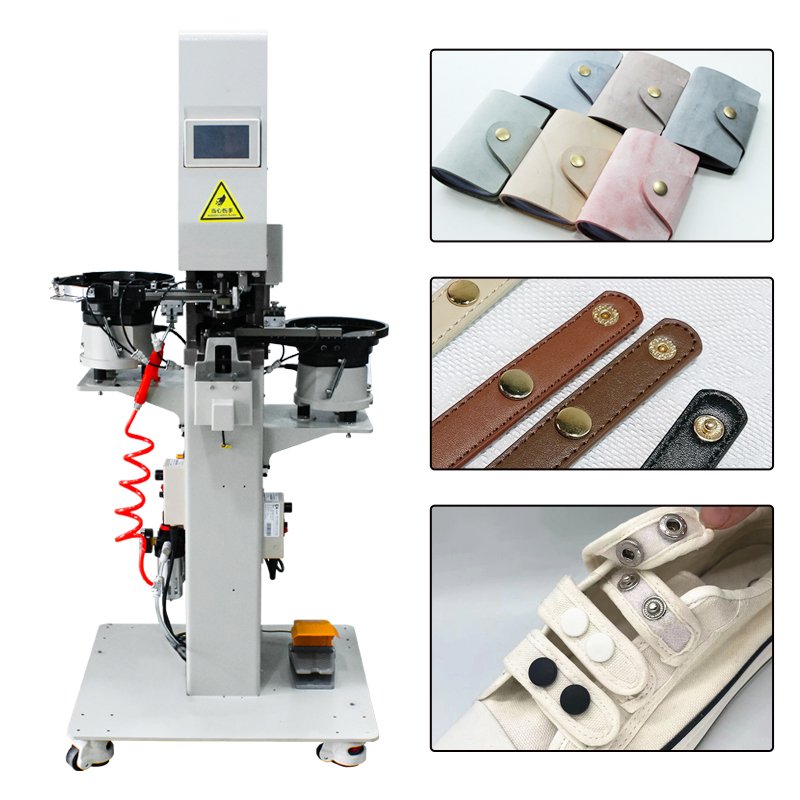 Widely Used High Quality Stable Performance Multiple Functions Snap Button Riveting Machine