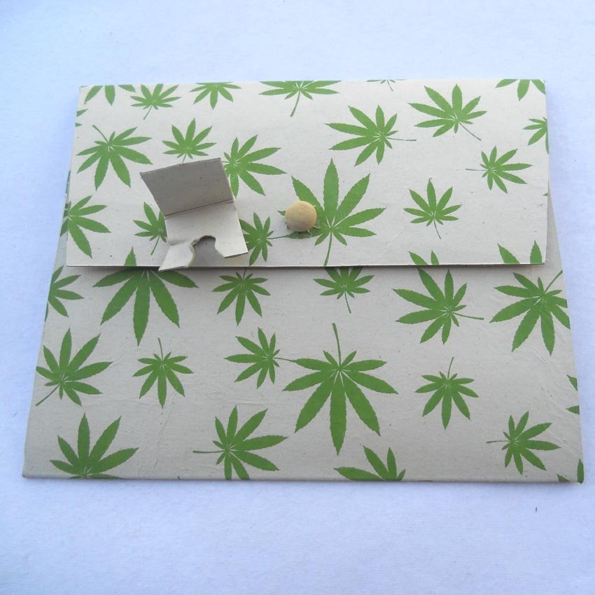 A5 Folder Ivory color Paper Folder Stationery Set 100% Hemp Fiber Printed Portfolio Document Folder Multipurpose Use