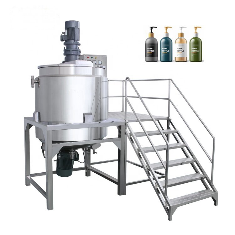 200-5000L Liquid Detergent Shower Gel Hand Wash Liquid Making Machine Liquid Soap Making Machine Mixer Tank
