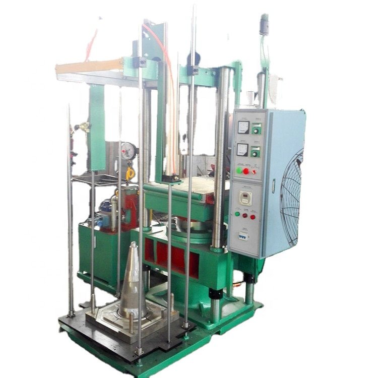 Molded Gasket Rubber Component Traffic Cone Bridge Bracing Support Vulcanizing Press Making Machine