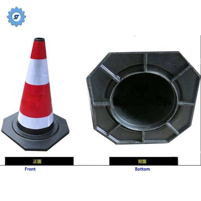 Molded Gasket Rubber Component Traffic Cone Bridge Bracing Support Vulcanizing Press Making Machine