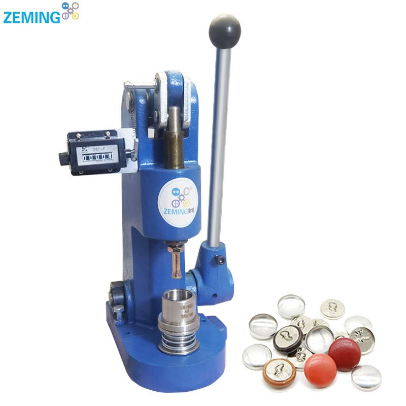 Wholesale Manual Button Machine Fabric Covered Buttons Making Machine Hand Press Machine Big Size Button