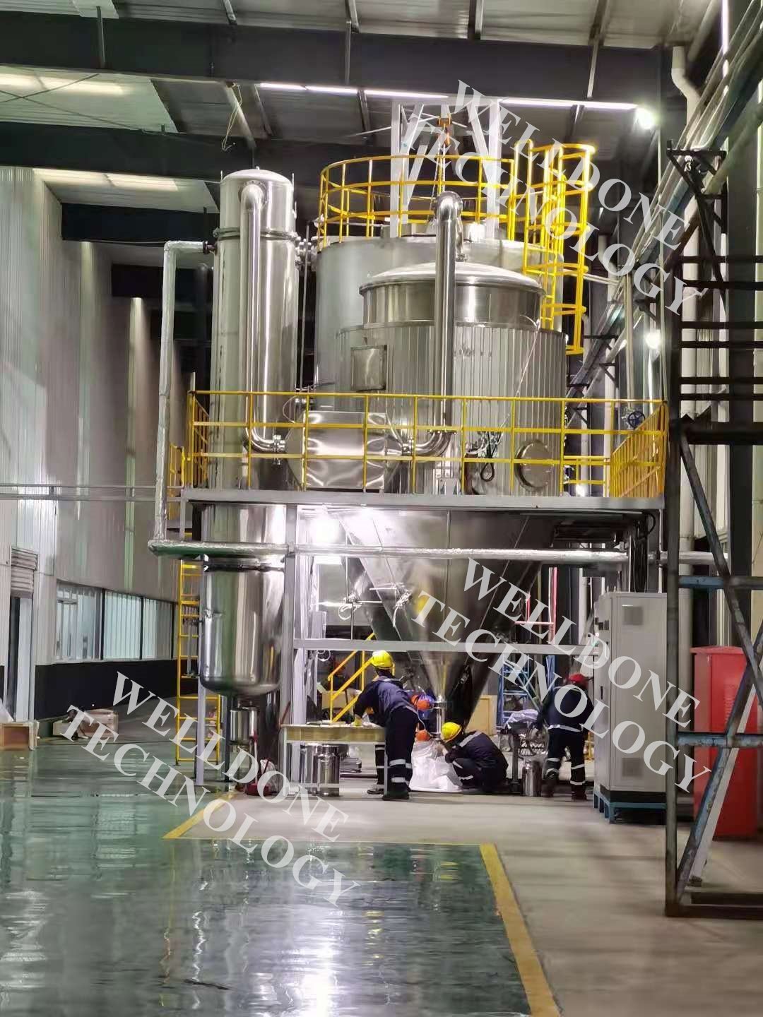 Automation High aloe vera juice detergent powder spray drying machine for making spray dried instant coffee/etergent powder