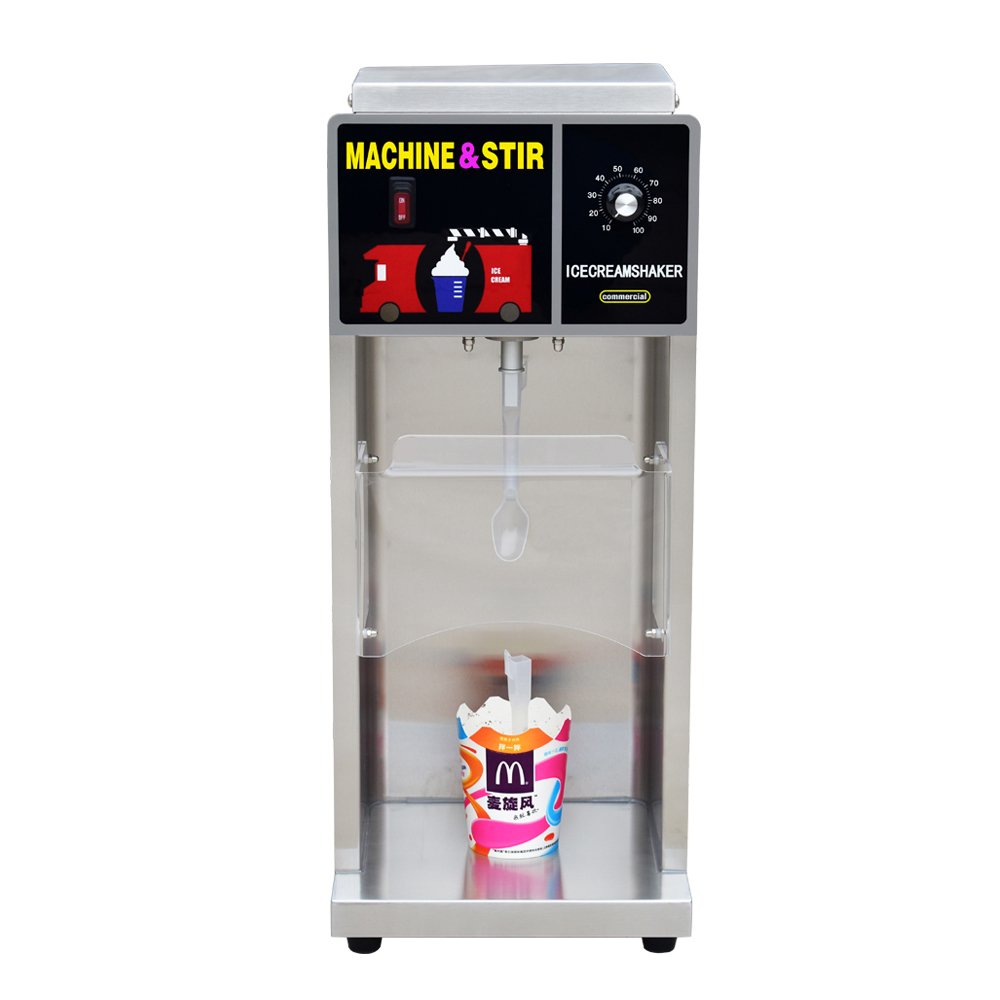 Mini Table Top Dairy Queen Milk Smoothie Slush Maquina Del Helado Swirl Ice Cream Blender Blizzard Making Machine