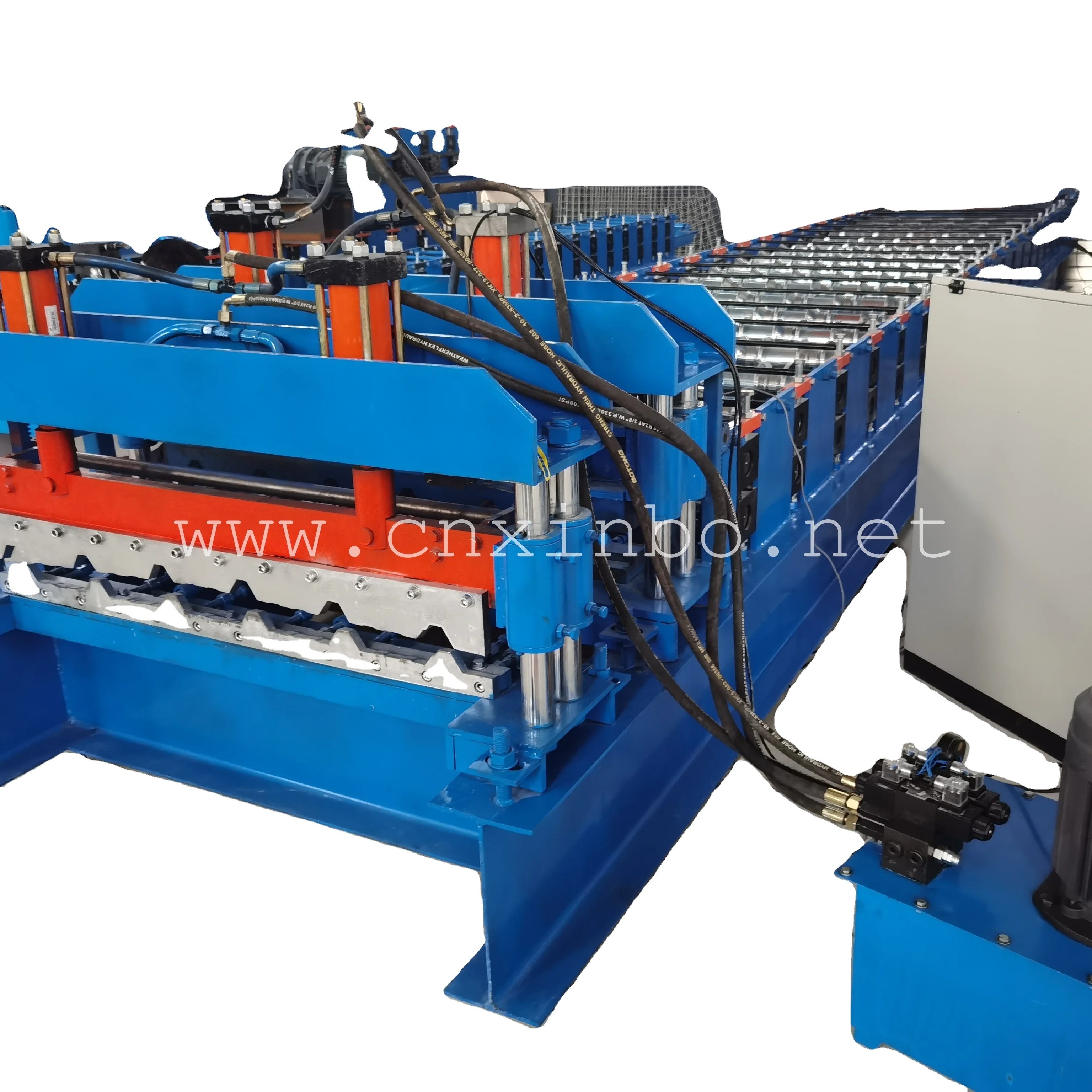 Glazed Tile Roof Roll Forming Machine Building Material Roll Forming Machine